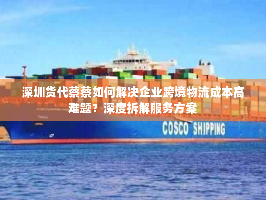 深圳货代蔡蔡如何解决企业跨境物流成本高难题?深度拆解服务方案 深圳货代蔡蔡如何解决企业跨境物流成本高难题?深度拆解服务方案