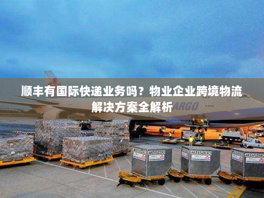 顺丰有国际快递业务吗？物业企业跨境物流解决方案全解析