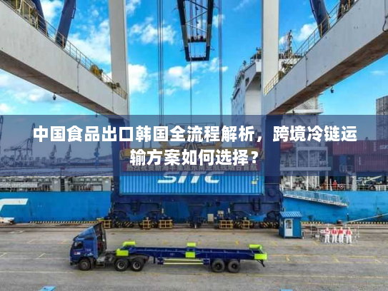 中国食品出口韩国全流程解析,跨境冷链运输方案如何选择? 中国食品出口韩国全流程解析,跨境冷链运输方案如何选择?