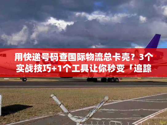 用快递号码查国际物流总卡壳？3个实战技巧+1个工具让你秒变「追踪高手」