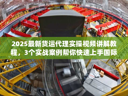 2025最新货运代理实操视频讲解教程，3个实战案例帮你快速上手国际物流