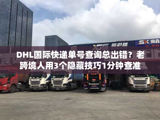 DHL国际快递单号查询总出错？老跨境人用3个隐藏技巧1分钟查准