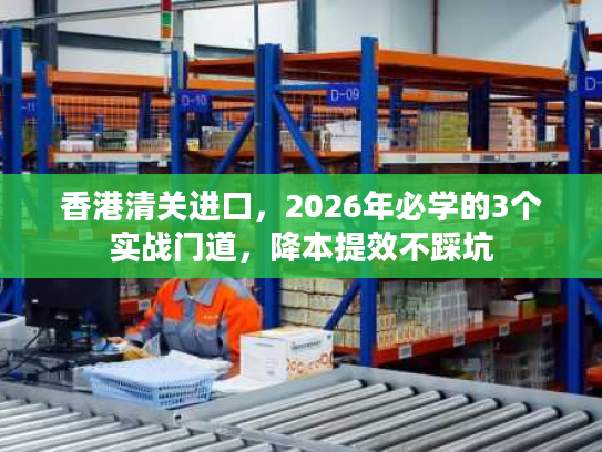 香港清关进口，2026年必学的3个实战门道，降本提效不踩坑