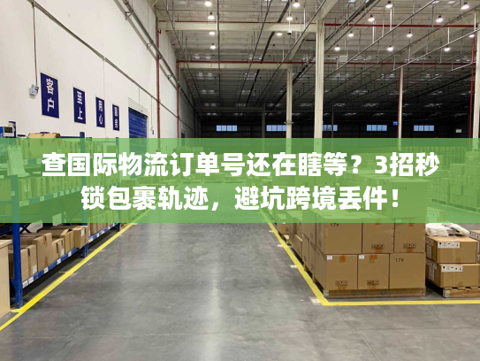 查国际物流订单号还在瞎等?3招秒锁包裹轨迹,避坑跨境丢件! 查国际物流订单号还在瞎等?3招秒锁包裹轨迹,避坑跨境丢件!