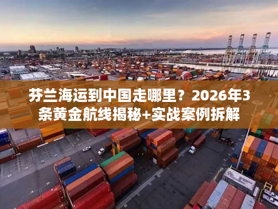 芬兰海运到中国走哪里？2026年3条黄金航线揭秘+实战案例拆解