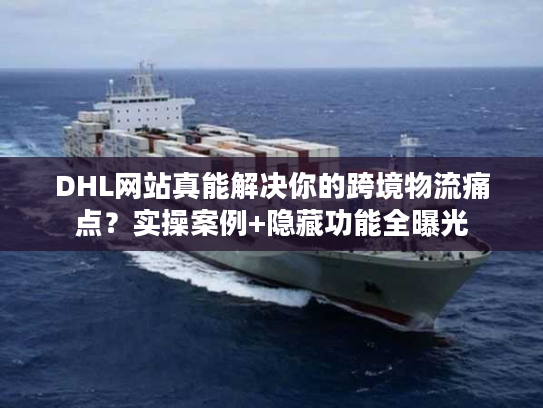 DHL网站真能解决你的跨境物流痛点？实操案例+隐藏功能全曝光
