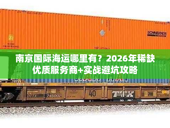 南京国际海运哪里有？2026年稀缺优质服务商+实战避坑攻略