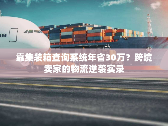 靠集装箱查询系统年省30万？跨境卖家的物流逆袭实录