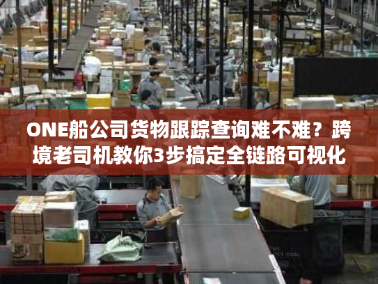 ONE船公司货物跟踪查询难不难？跨境老司机教你3步搞定全链路可视化