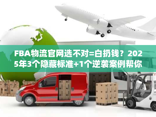 FBA物流官网选不对=白扔钱？2025年3个隐藏标准+1个逆袭案例帮你避坑