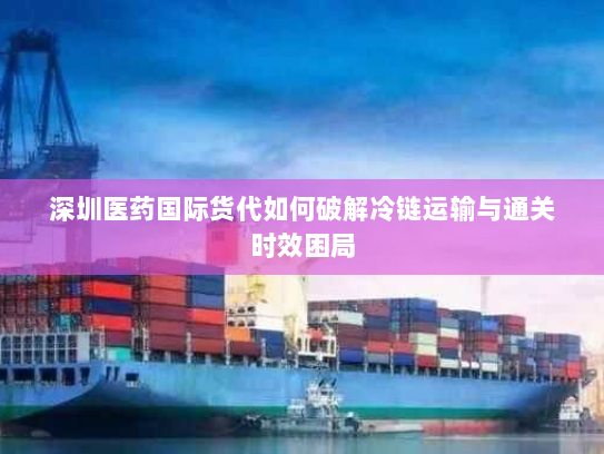 深圳医药国际货代如何破解冷链运输与通关时效困局 深圳医药国际货代如何破解冷链运输与通关时效困局