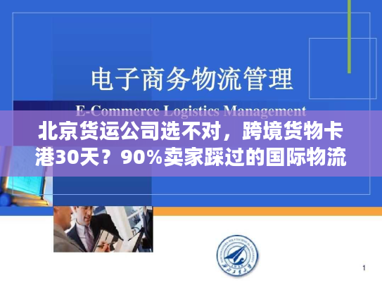 北京货运公司选不对，跨境货物卡港30天？90%卖家踩过的国际物流坑我帮你避