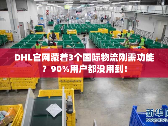 DHL官网藏着3个国际物流刚需功能？90%用户都没用到！