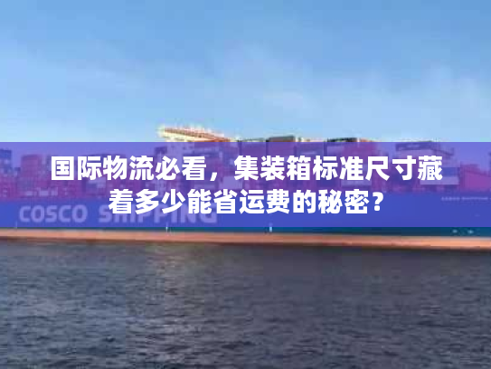 国际物流必看，集装箱标准尺寸藏着多少能省运费的秘密？