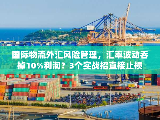 国际物流外汇风险管理，汇率波动吞掉10%利润？3个实战招直接止损