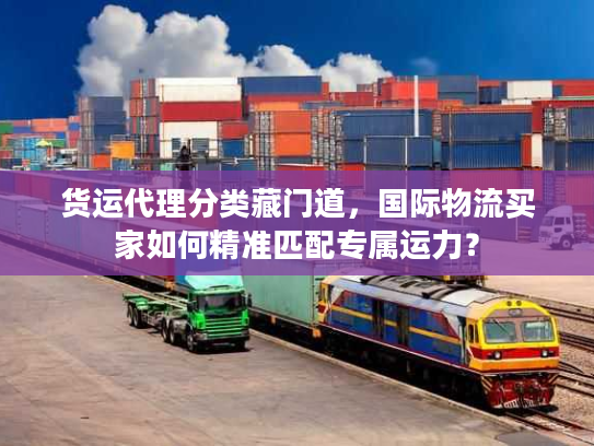 货运代理分类藏门道，国际物流买家如何精准匹配专属运力？