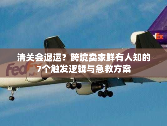 清关会退运？跨境卖家鲜有人知的7个触发逻辑与急救方案