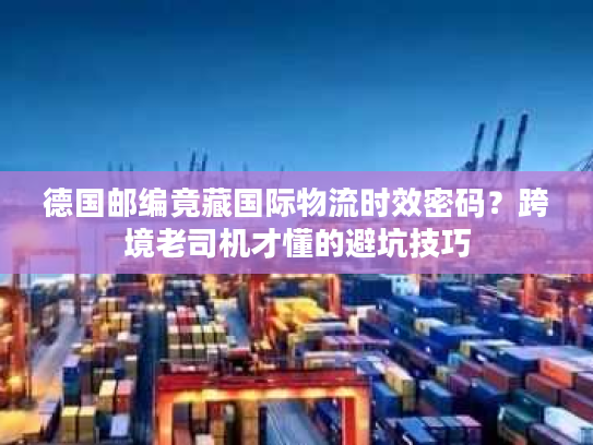 德国邮编竟藏国际物流时效密码？跨境老司机才懂的避坑技巧