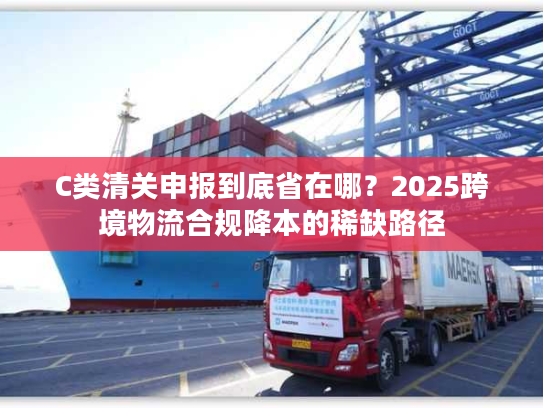 C类清关申报到底省在哪？2025跨境物流合规降本的稀缺路径