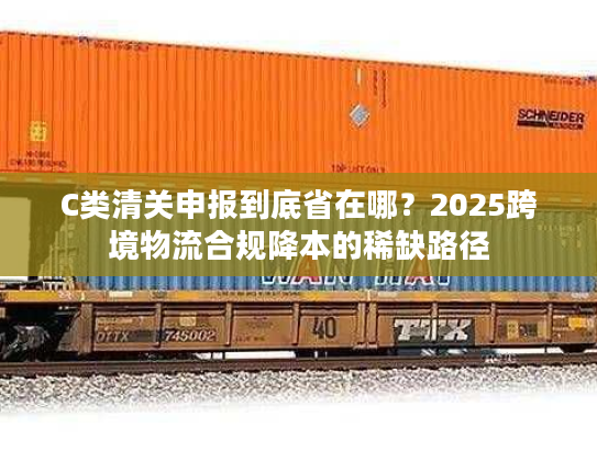 C类清关申报到底省在哪？2025跨境物流合规降本的稀缺路径