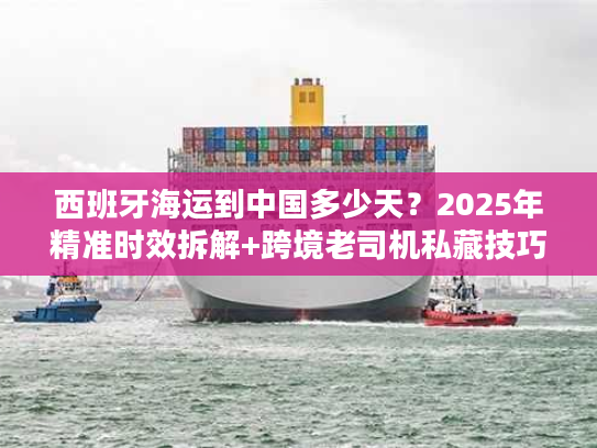 西班牙海运到中国多少天？2025年精准时效拆解+跨境老司机私藏技巧