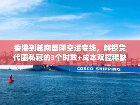 香港到越南国际空运专线，解锁货代圈私藏的3个时效+成本双控稀缺技巧