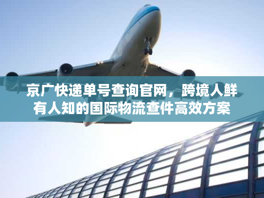 京广快递单号查询官网，跨境人鲜有人知的国际物流查件高效方案