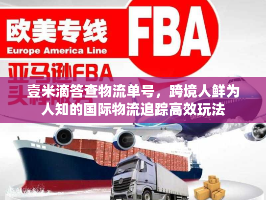 壹米滴答查物流单号，跨境人鲜为人知的国际物流追踪高效玩法