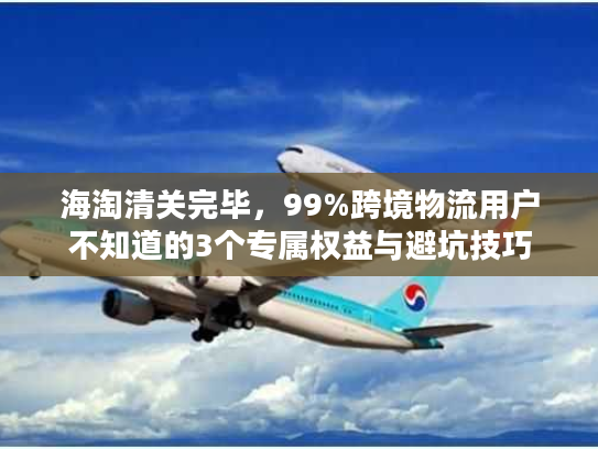 海淘清关完毕，99%跨境物流用户不知道的3个专属权益与避坑技巧
