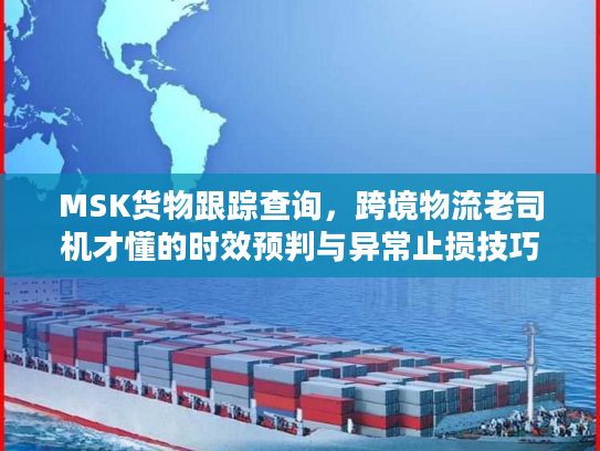 MSK货物跟踪查询，跨境物流老司机才懂的时效预判与异常止损技巧