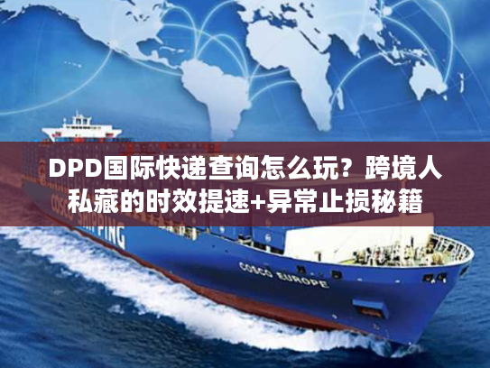 DPD国际快递查询怎么玩?跨境人私藏的时效提速+异常止损秘籍 DPD国际快递查询怎么玩?跨境人私藏的时效提速+异常止损秘籍