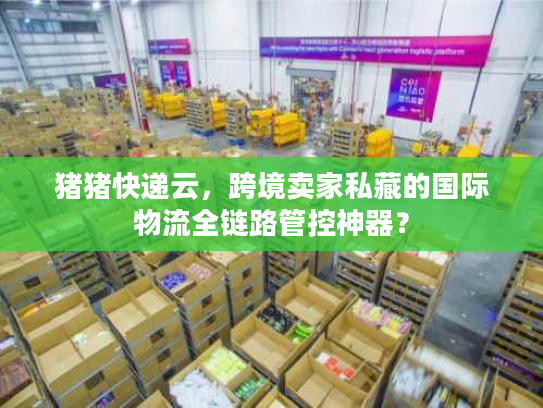 猪猪快递云，跨境卖家私藏的国际物流全链路管控神器？