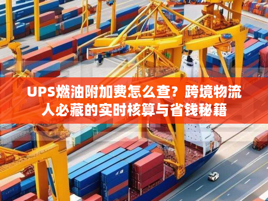 UPS燃油附加费怎么查？跨境物流人必藏的实时核算与省钱秘籍