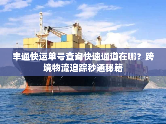 丰通快运单号查询快速通道在哪?跨境物流追踪秒通秘籍 丰通快运单号查询快速通道在哪?跨境物流追踪秒通秘籍