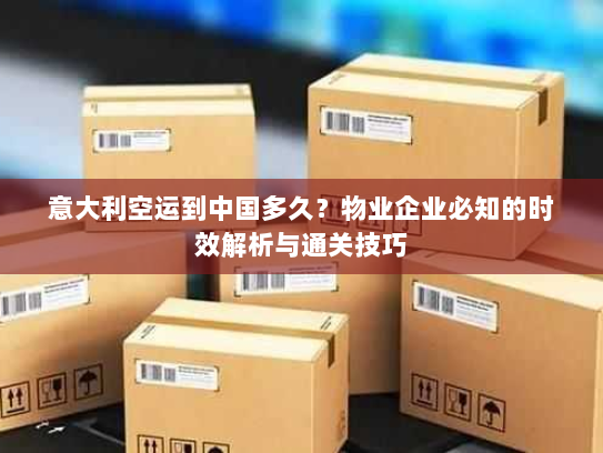 意大利空运到中国多久?物业企业必知的时效解析与通关技巧 意大利空运到中国多久?物业企业必知的时效解析与通关技巧