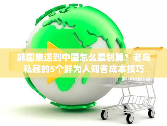韩国集运到中国怎么最划算？老鸟私藏的5个鲜为人知省成本技巧