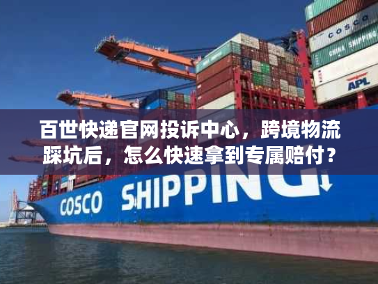 百世快递官网投诉中心，跨境物流踩坑后，怎么快速拿到专属赔付？