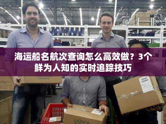 海运船名航次查询怎么高效做？3个鲜为人知的实时追踪技巧