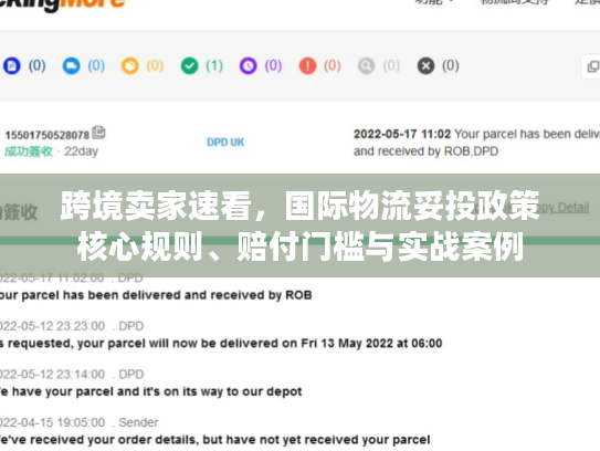 跨境卖家速看，国际物流妥投政策核心规则、赔付门槛与实战案例