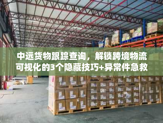 中远货物跟踪查询，解锁跨境物流可视化的3个隐藏技巧+异常件急救方案