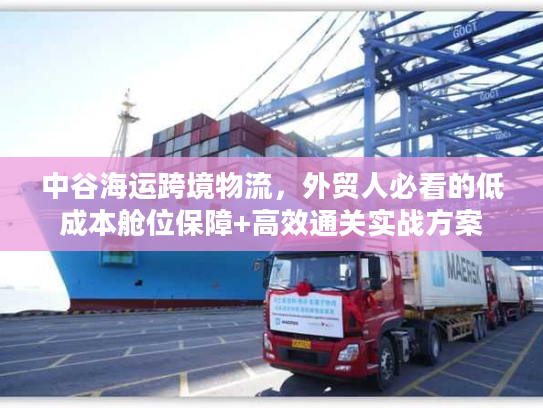 中谷海运跨境物流，外贸人必看的低成本舱位保障+高效通关实战方案