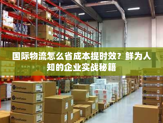 国际物流怎么省成本提时效？鲜为人知的企业实战秘籍