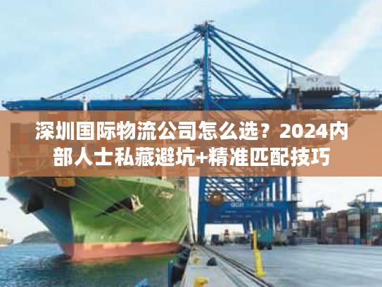 深圳国际物流公司怎么选？2024内部人士私藏避坑+精准匹配技巧