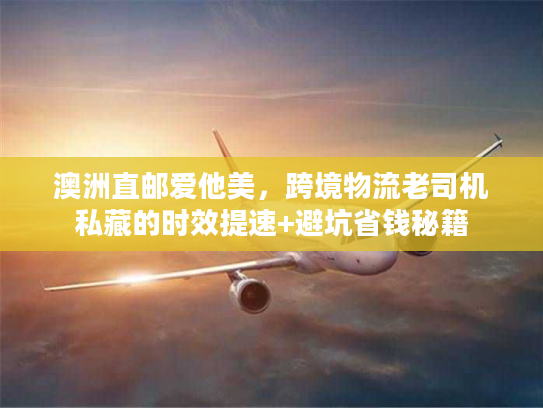澳洲直邮爱他美，跨境物流老司机私藏的时效提速+避坑省钱秘籍
