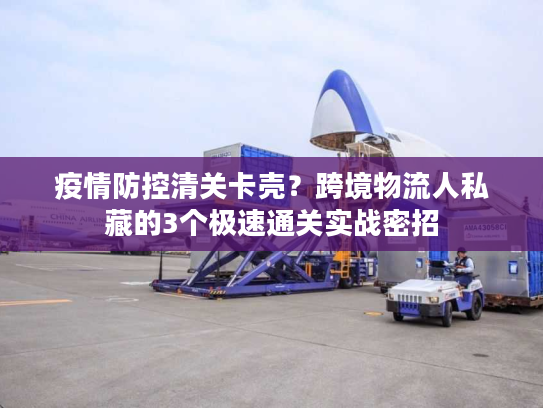 疫情防控清关卡壳？跨境物流人私藏的3个极速通关实战密招