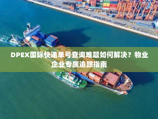 DPEX国际快递单号查询难题如何解决?物业企业专属追踪指南 DPEX国际快递单号查询难题如何解决?物业企业专属追踪指南
