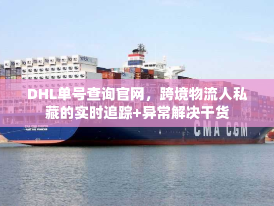 DHL单号查询官网，跨境物流人私藏的实时追踪+异常解决干货