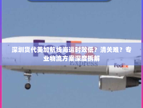 深圳货代美加航线海运时效低?清关难?专业物流方案深度拆解 深圳货代美加航线海运时效低?清关难?专业物流方案深度拆解