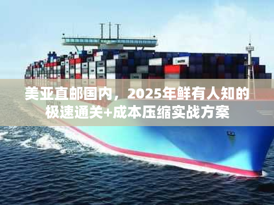 美亚直邮国内,2025年鲜有人知的极速通关+成本压缩实战方案 美亚直邮国内,2025年鲜有人知的极速通关+成本压缩实战方案