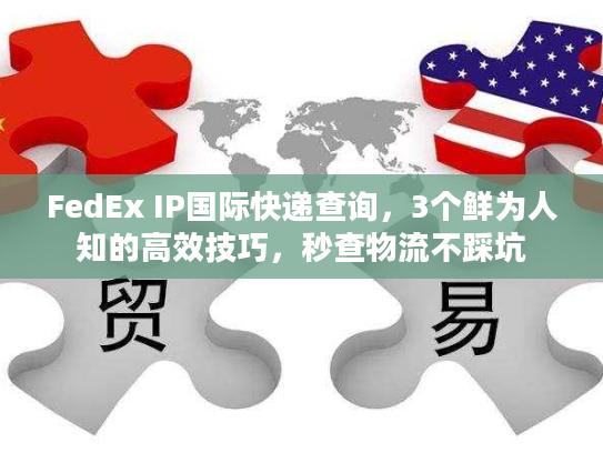 FedEx IP国际快递查询，3个鲜为人知的高效技巧，秒查物流不踩坑